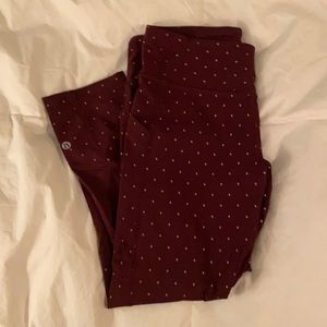 LULULEMON CROP LEGGINGS